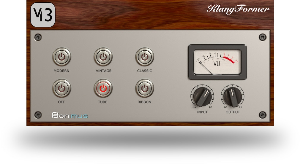 V13 KlangFormer user interface