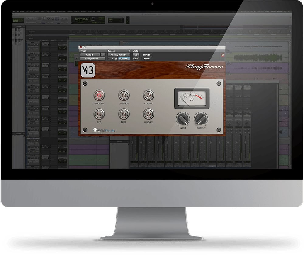 Sound shaping with the V13 KlangFormer