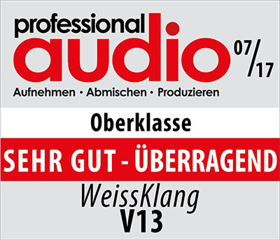 Professional Audio review of the WeissKlang V13