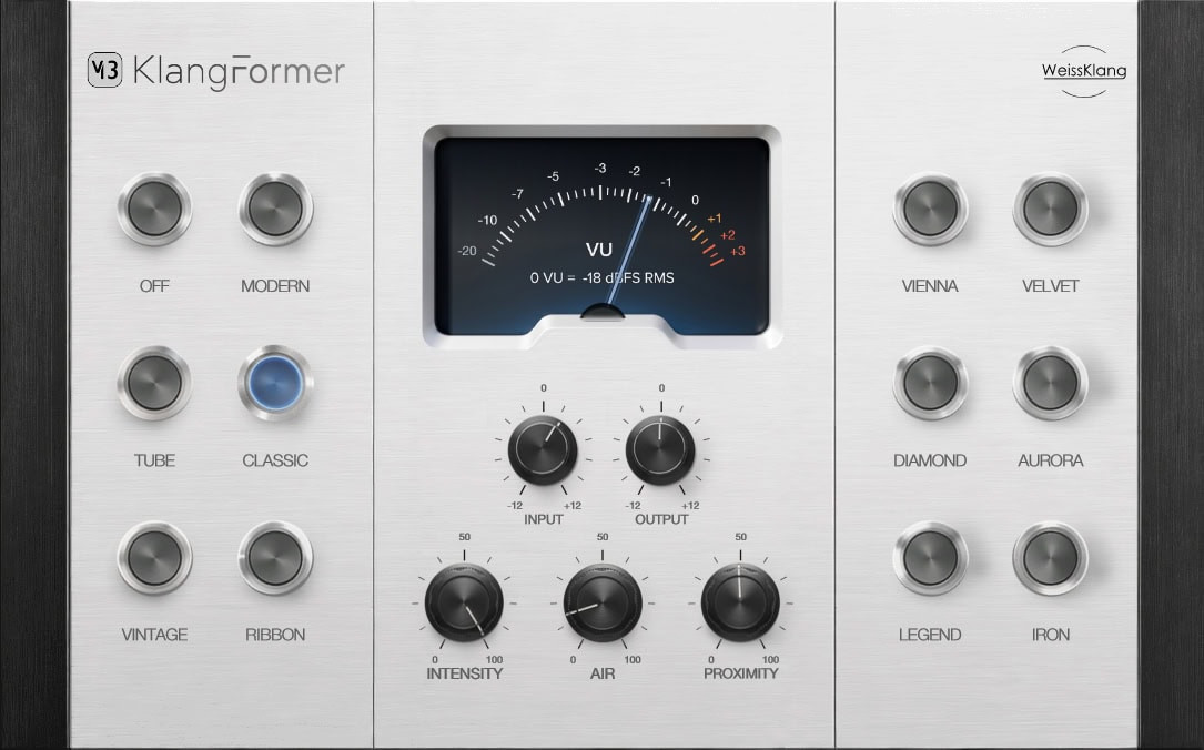 KlangFormer V2 User Interface